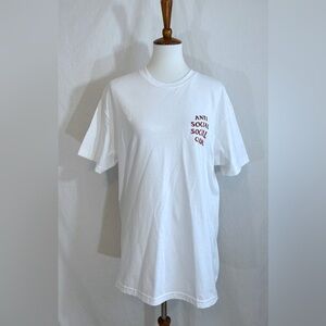 Anti Social Social Club Cancelled (Again) Tee White | Men’s Large NWT